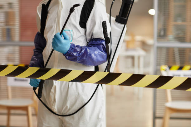 Professional Infectious Disease Decontamination technician working in Barberton, OH